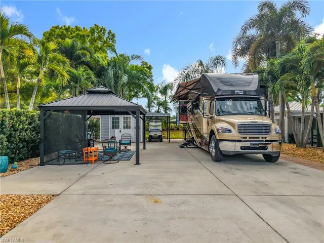View of vehicle parking