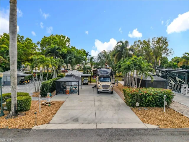 View of front of home with a gazebo