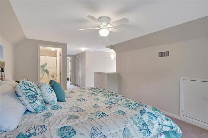 Primary Bedroom w/bath and screened in balcony