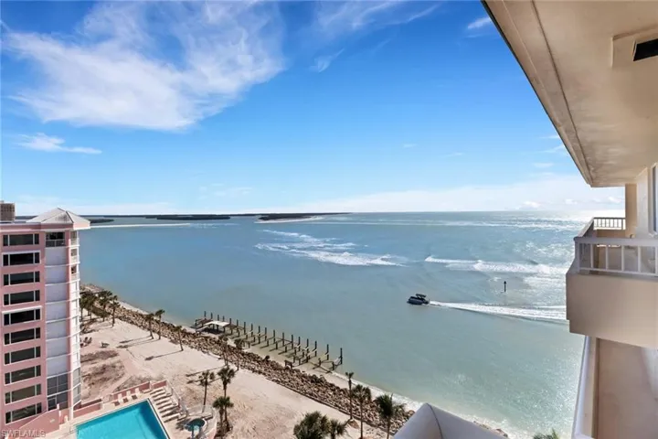 Water view featuring nearby beach