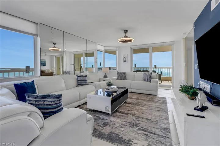 View of living room