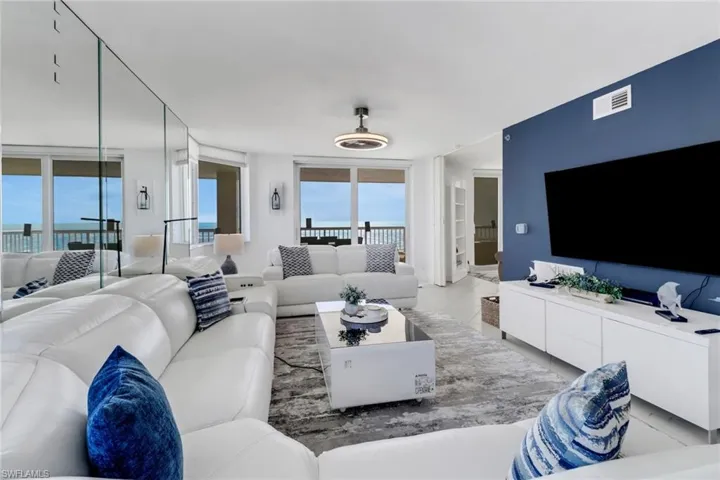 View of living room