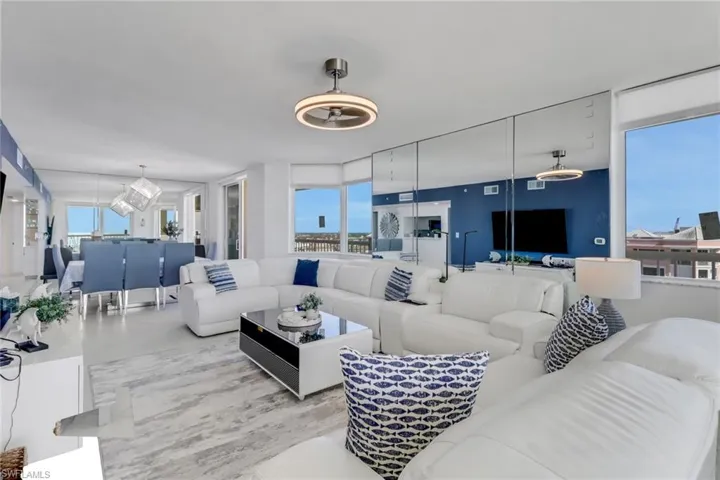 View of living room