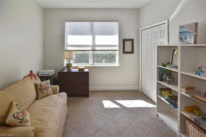Den/office/bedroom.  Your choice. Closet with custom organizer
