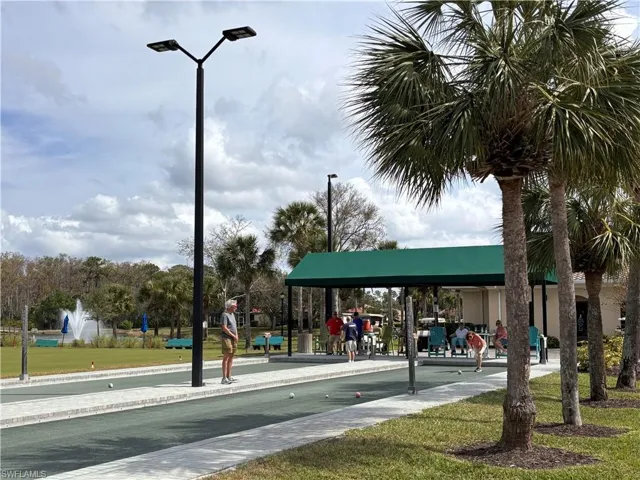 Bocce courts