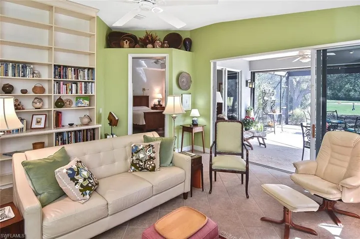 Wonderful indoor/outdoor flow of living.