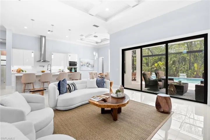 Impressive open floor plan with 2,304 square feet under air