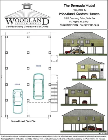 Woodland Homes Bermuda Conceptual Rendering