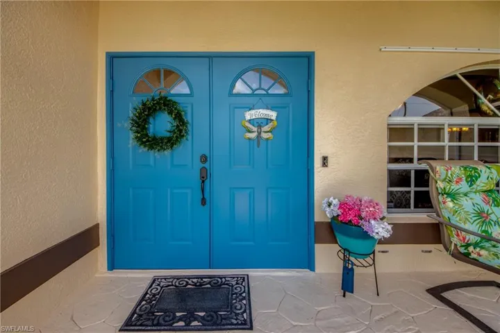 View of property entrance