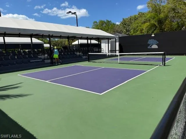View of Pickleball Stadium Court