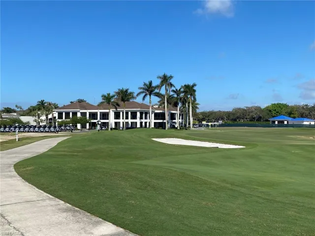Golf course view