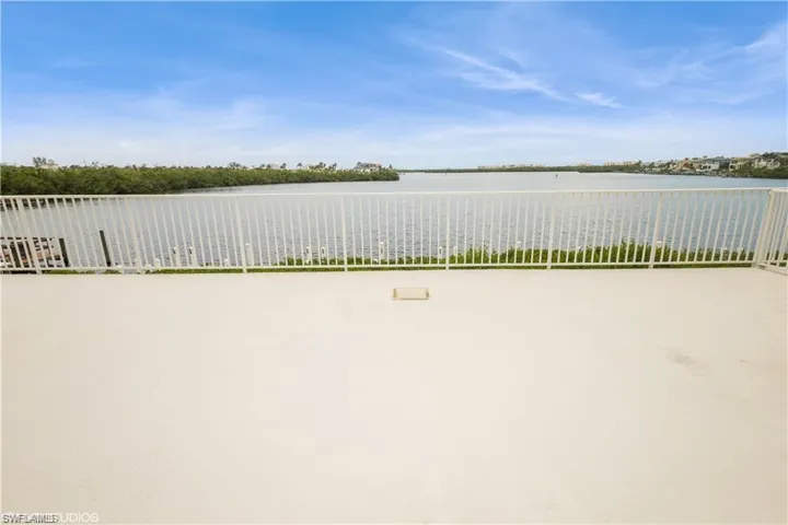 Large, private, outdoor space belongs to this condo only!