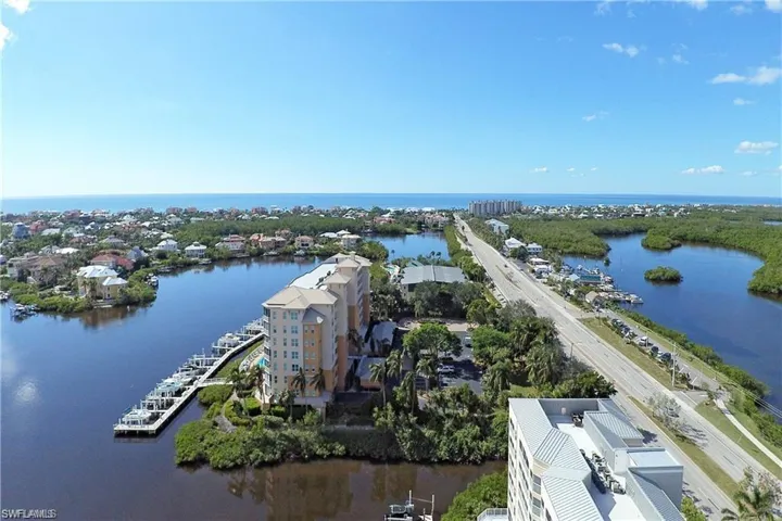 A short bike ride or walk to sink your toes in the sugar sand of Bonita Beach!