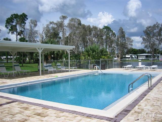 Heated community pool