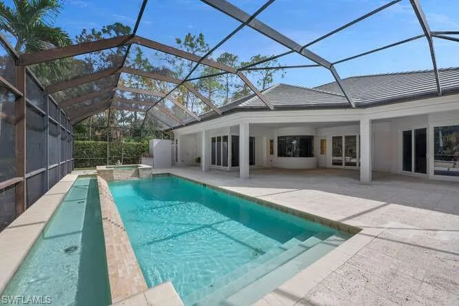 Pool/Spa and outdoor grill area