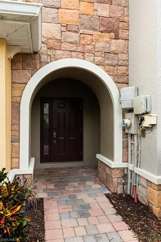 View of front entry