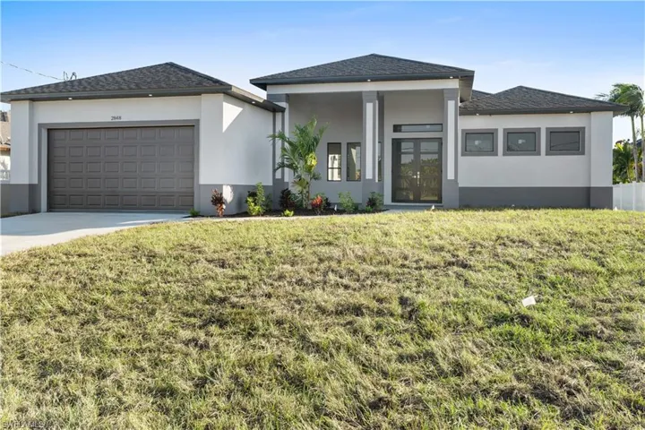 Completed model in another location