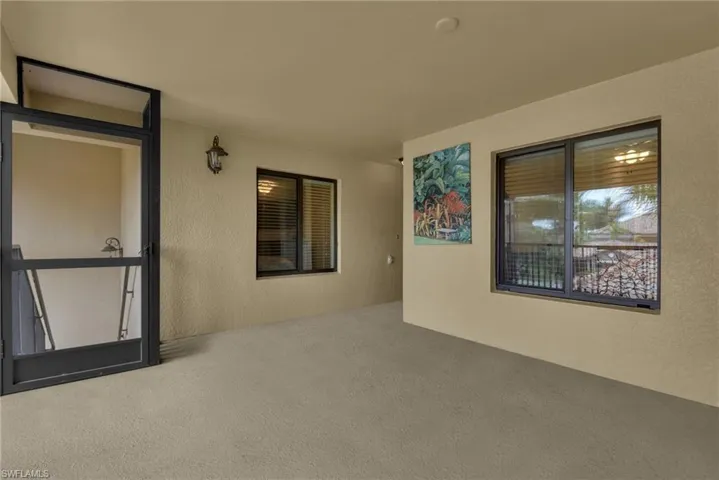 Front Screened Lanai Area