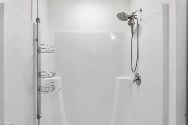 Bathroom featuring a shower