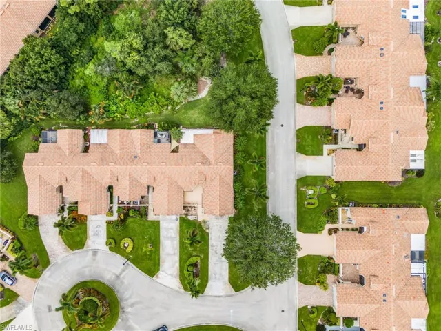 Aerial view of property's location