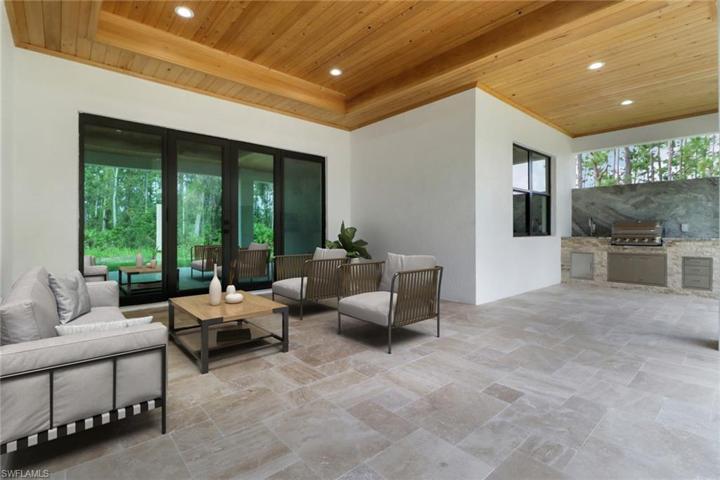 Virtually Staged Patio