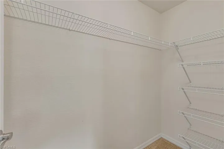 Spacious closet