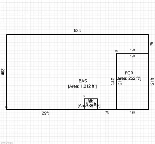 View of floor plan / room layout