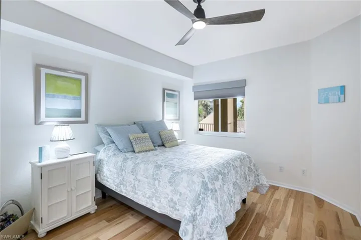 GUEST BEDROOM WITH EN SUITE BATH.