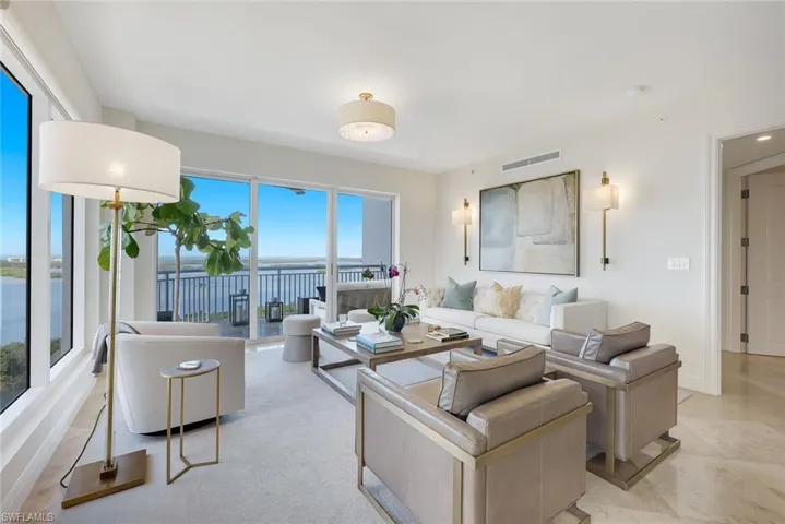 Captivating views meet refined luxury in this stunning residence in the sky.