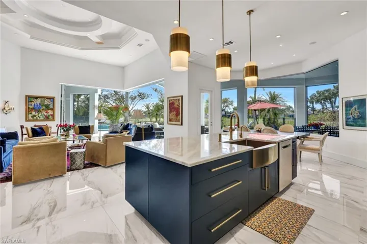 Large gorgeous windows. Views from everywhere you in stunning home!