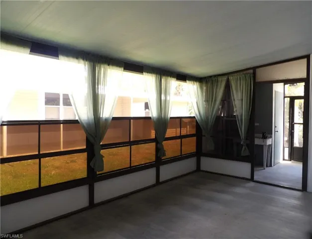 Large and screened in sunroom