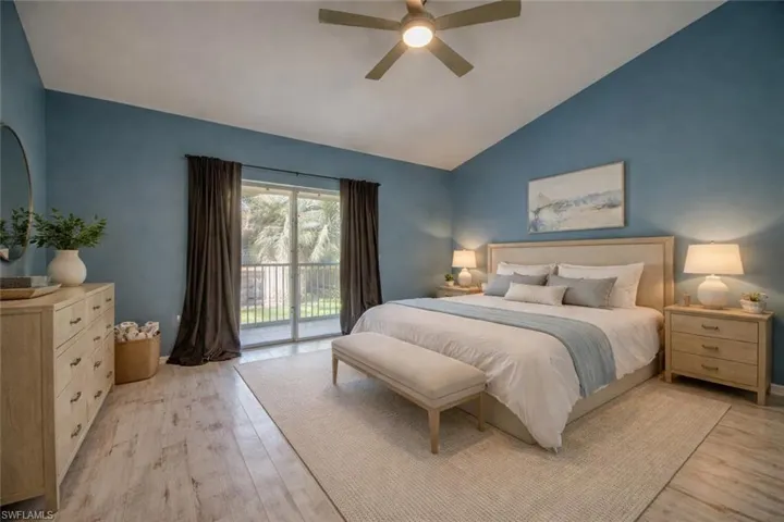 Primary Bedroom virtually staged