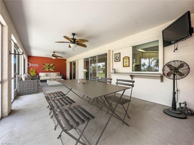 Virtually Staged Lanai