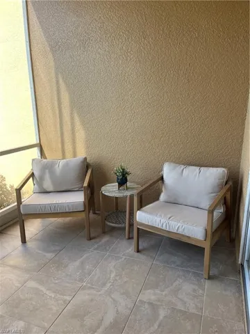 View of living area