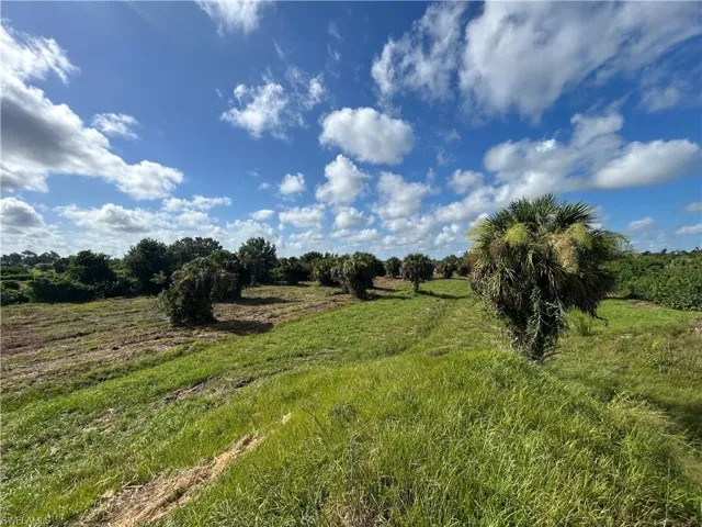 View of undeveloped land with rural landscape