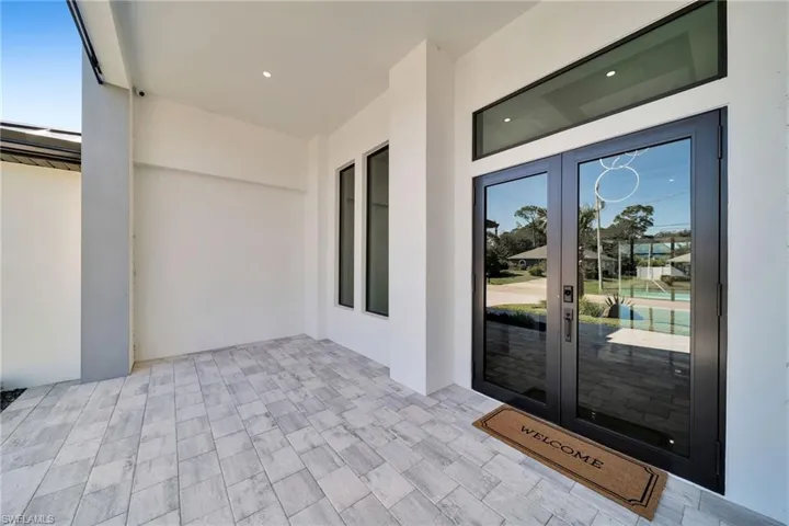 View of entrance to property