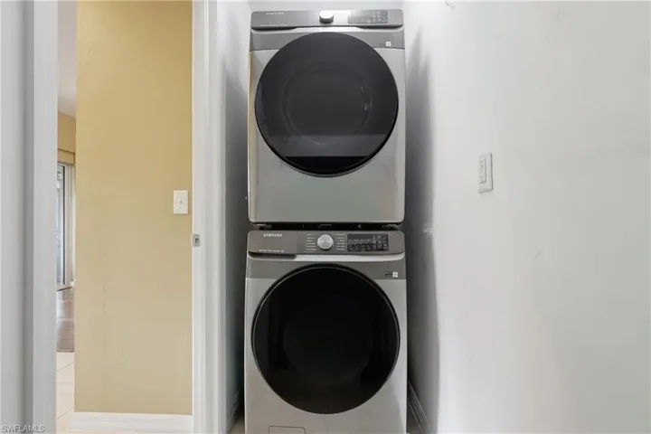 Laundry and storage room on 1st floor