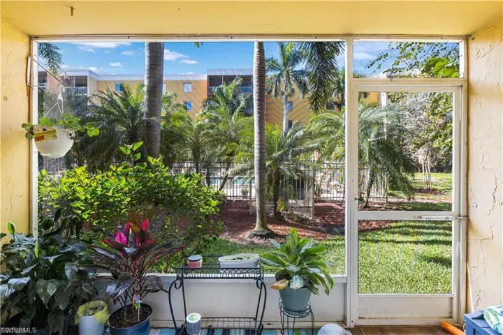 Unfurnished sunroom with plenty of natural light