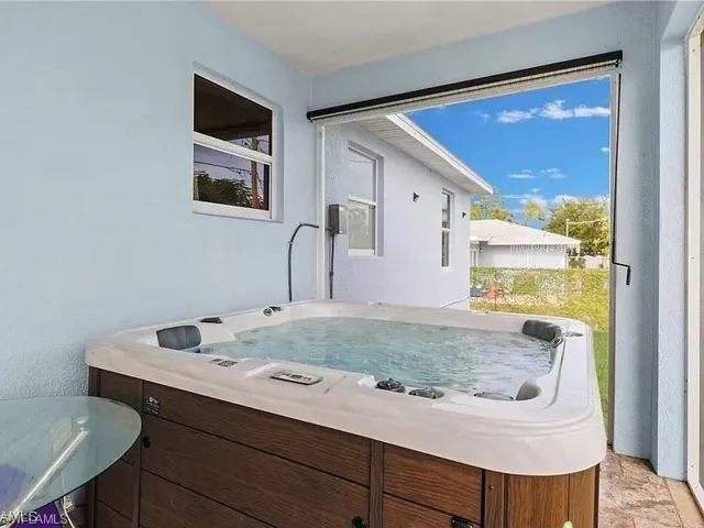 Hot tub view