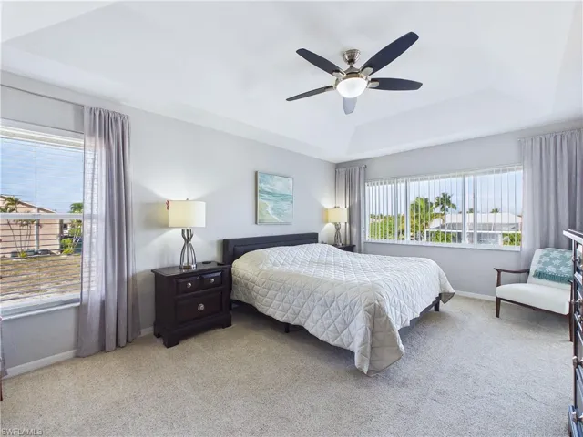 Plenty of Natural light and very spacious with a side window and double widow with great views