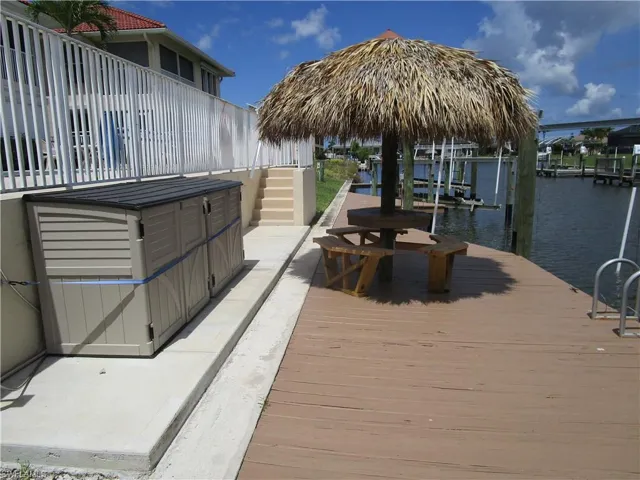Fishing from the dock
