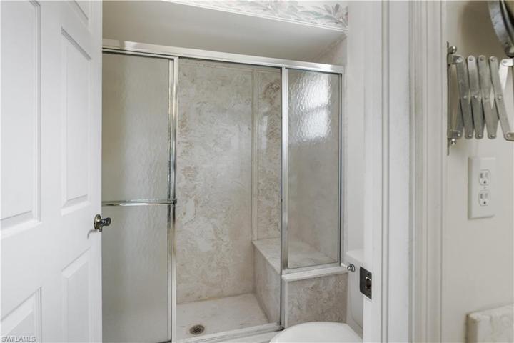 Walk in shower