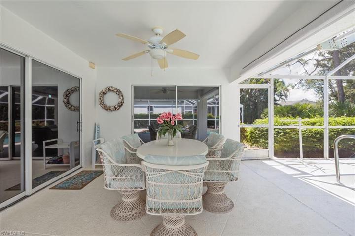 Spacious patio area for entertaining