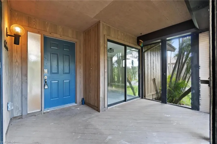 Entrance to property