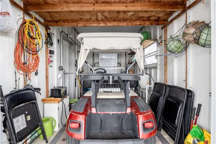 View of storage room