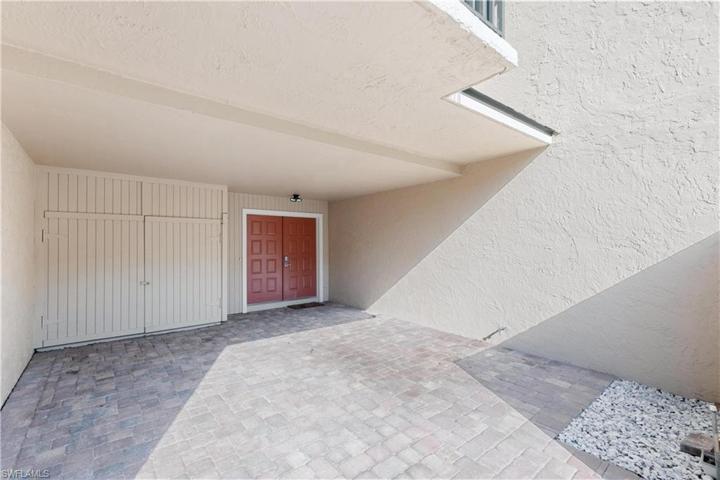 Fully covered carport at your front door. Plus storage.
