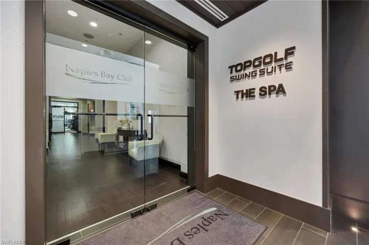 Topgolf or Spa Entrance
