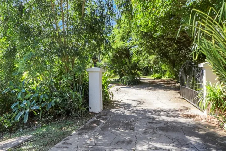 View of gate