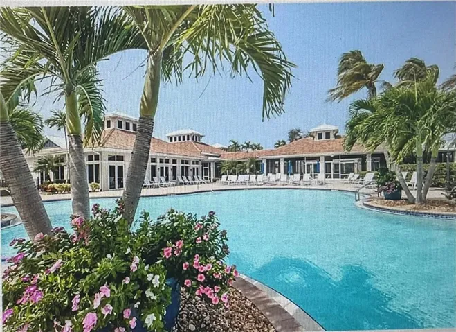 Resort Clubhouse and pool area