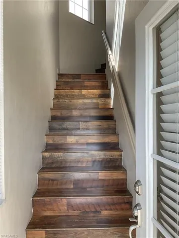 Upon entering unit / View of staircase